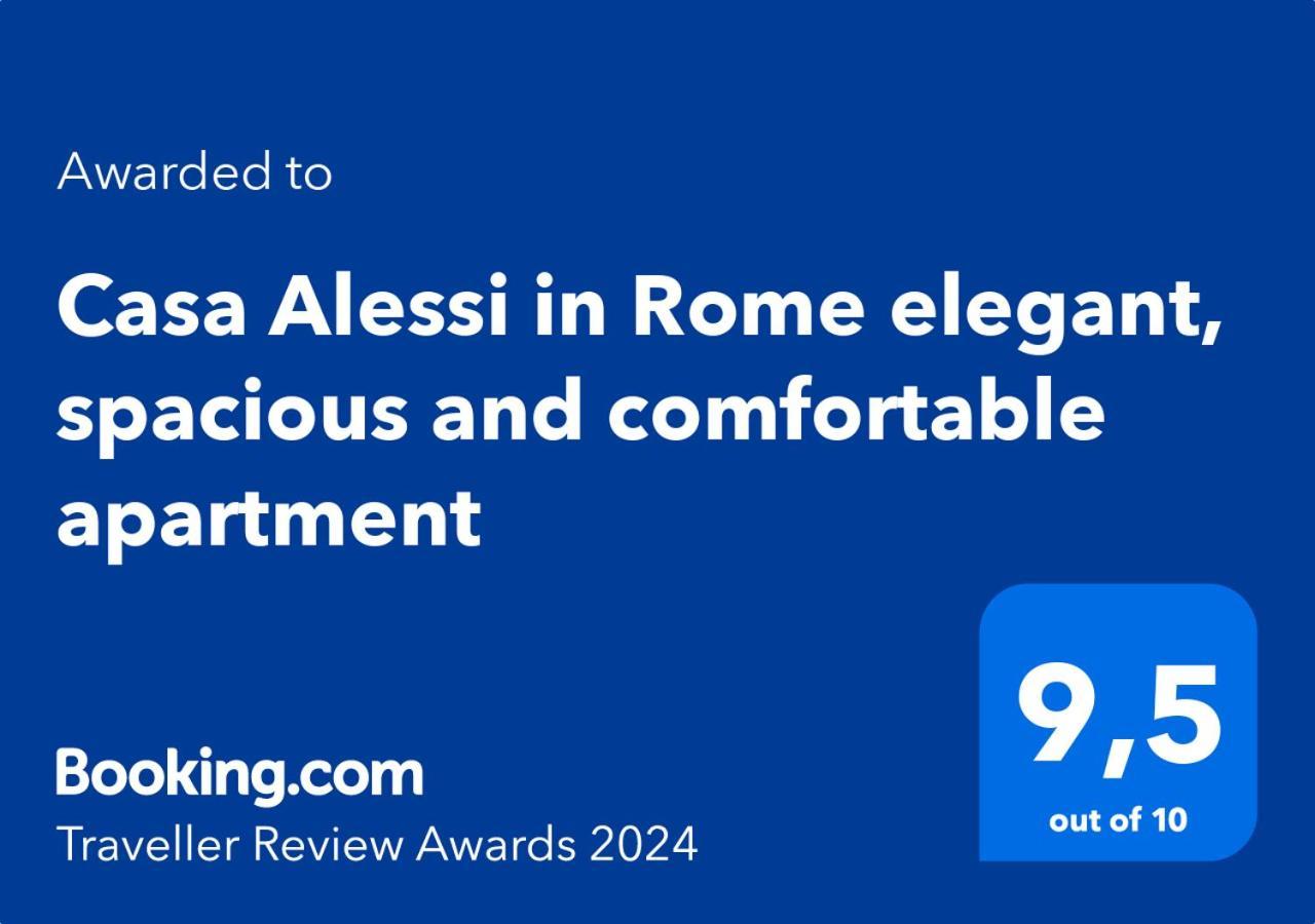 Casa Alessi In Rome Elegant, Spacious And Comfortable Apartment Exterior photo